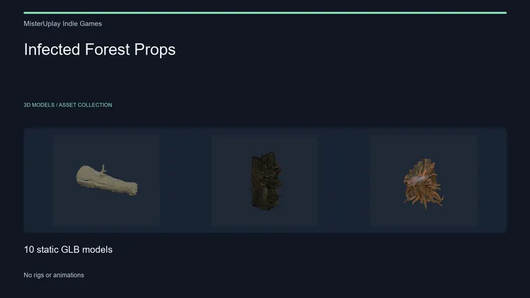 Cover preview: Infected Forest Props